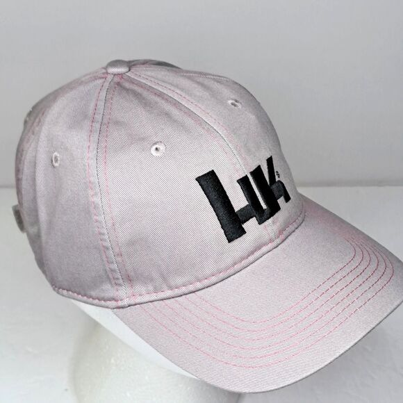 Heckler & Koch Authentic Hk Womens Gray Pink Range Shooter Tactical Cap NEW - Picture 5 of 8